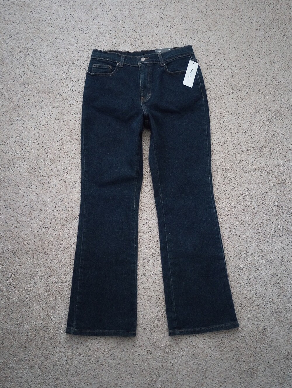 Brand New With Tags Style & Co Stretch Bootcut Blue Jeans 10 Petite